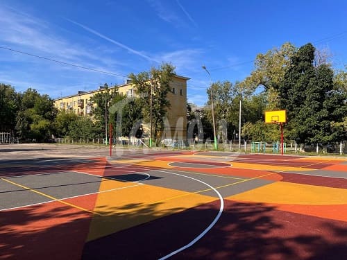 Износостойкое покрытие для площадки на улице